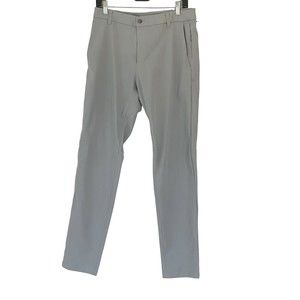 Lululemon Mens Hiking Pants 32 Gray Stretch Outdoor Athletic Pockets